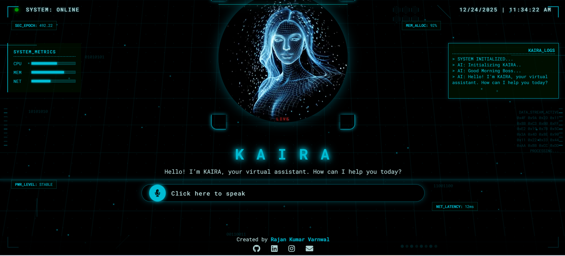 KAIRA Voice Assistant